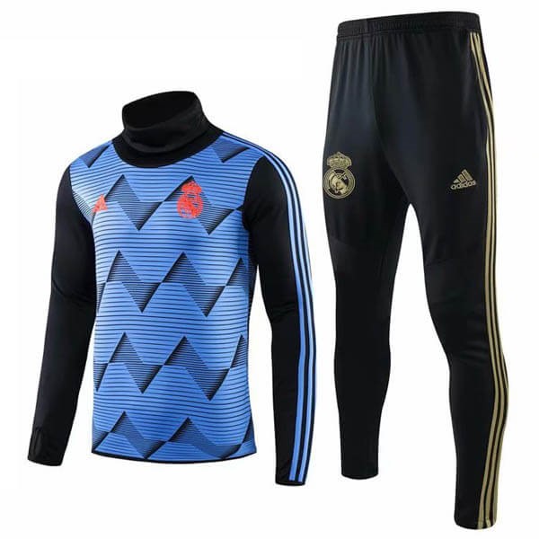 Chandal Real Madrid 2019-20 Azul Negro Amarillo